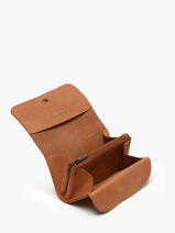 Porte-monnaie Oil Cuir Etrier Marron oil EOIL650-vue-porte