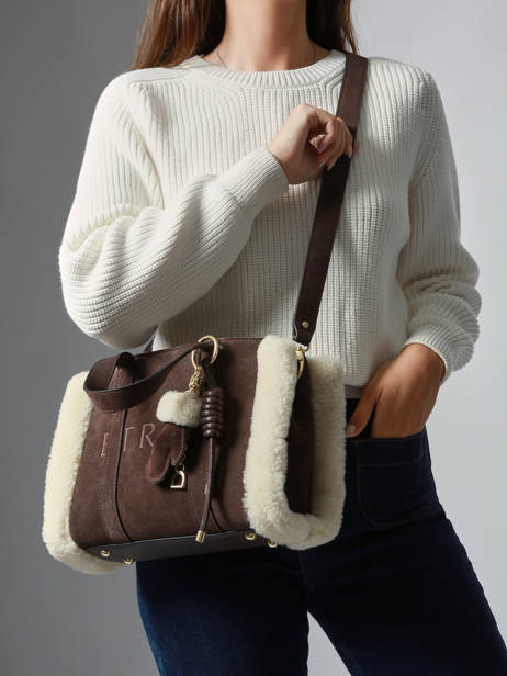 Crossbody Bag Alpin Leather Etrier Brown alpin EALP140S other view 2