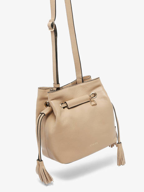 Sac Bourse S Tradition Cuir Etrier Beige tradition ETRA004S vue secondaire 2